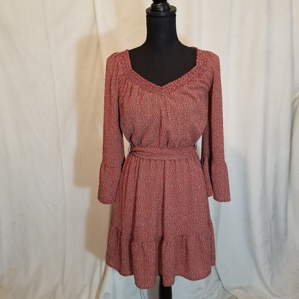 NWT Michael Kors Red and White  Dress